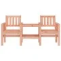 Garden bench with 2-seater table solid Douglas fir wood by , garden benches - Ref: Foro24-825154, Price: 148,06 €, Discount: %