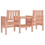 Garden bench with 2-seater table solid Douglas fir wood by , garden benches - Ref: Foro24-825154, Price: 150,16 €, Discount: %