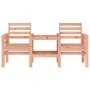 Garden bench with 2-seater table solid Douglas fir wood by , garden benches - Ref: Foro24-825161, Price: 144,28 €, Discount: %