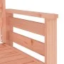 Garden bench with 2-seater table solid Douglas fir wood by , garden benches - Ref: Foro24-825161, Price: 144,28 €, Discount: %