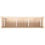 Planter with solid pine wood legs 110x31x70 cm by , Pots and planters - Ref: Foro24-837564, Price: 65,35 €, Discount: %