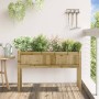 Planter with impregnated pine wood legs 110x31x70 cm by , Pots and planters - Ref: Foro24-837572, Price: 79,79 €, Discount: %