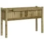 Planter with impregnated pine wood legs 110x31x70 cm by , Pots and planters - Ref: Foro24-837572, Price: 69,19 €, Discount: %