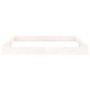 Sandbox with square seats in solid white pine wood by , sandboxes - Ref: Foro24-825045, Price: 140,59 €, Discount: %