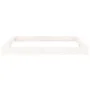 Sandbox with square seats in solid white pine wood by , sandboxes - Ref: Foro24-825045, Price: 138,32 €, Discount: %