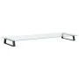 Tempered glass and black metal monitor support 100x35x8 cm by , Computer bases and risers - Ref: Foro24-374230, Price: 48,34 ...