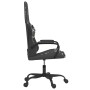 Schwarzer und tarnfarbener Gaming-Stuhl aus Kunstleder von , Gaming-Stühle - Ref: Foro24-3143786, Preis: 105,78 €, Rabatt: %