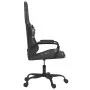 Schwarzer und tarnfarbener Gaming-Stuhl aus Kunstleder von , Gaming-Stühle - Ref: Foro24-3143786, Preis: 104,21 €, Rabatt: %