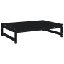 Gartenmöbel-Set 4-teilig aus massivem schwarzem Kiefernholz von , Gartensets - Ref: Foro24-3186596, Preis: 390,08 €, Rabatt: %
