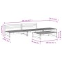 Gartenmöbel-Set 4-teilig aus massivem schwarzem Kiefernholz von , Gartensets - Ref: Foro24-3186596, Preis: 390,08 €, Rabatt: %