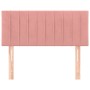 Rosa Samtkopfteil 90x5x78/88 cm von , Kopf- und Fußteile - Ref: Foro24-346227, Preis: 49,56 €, Rabatt: %