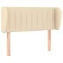 Kopfteil aus cremefarbenem Stoff, 93 x 23 x 78/88 cm von , Kopf- und Fußteile - Ref: Foro24-3117369, Preis: 54,89 €, Rabatt: %