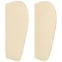 Cream fabric headboard 93x23x78/88 cm by , Headboards and footboards - Ref: Foro24-3117369, Price: 54,89 €, Discount: %