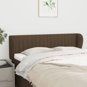 Dark gray fabric headboard 147x23x78/88 cm by , Headboards and footboards - Ref: Foro24-3117383, Price: 68,30 €, Discount: %