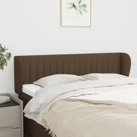 Dark gray fabric headboard 147x23x78/88 cm by , Headboards and footboards - Ref: Foro24-3117383, Price: 67,31 €, Discount: %