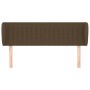 Dark gray fabric headboard 147x23x78/88 cm by , Headboards and footboards - Ref: Foro24-3117383, Price: 68,23 €, Discount: %