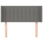 Dark gray fabric headboard 83x16x78/88 cm by , Headboards and footboards - Ref: Foro24-3118981, Price: 42,88 €, Discount: %