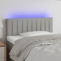 Cabecero con LED de tela gris claro 90x5x78/88 cm de , Cabeceros y pies de cama - Ref: Foro24-3121832, Precio: 52,07 €, Descu...