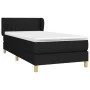 Box spring bed with black fabric mattress 80x200 cm by , Beds and slatted bases - Ref: Foro24-3126919, Price: 284,18 €, Disco...
