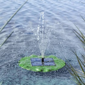HI Solar Lotus Leaf Fountain Floating Pump by HI, Outdoor lighting - Ref: Foro24-423903, Price: 31,76 €, Discount: %