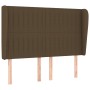 Box spring bed with dark brown fabric mattress 140x190 cm by , Beds and slatted bases - Ref: Foro24-3128120, Price: 512,91 €,...