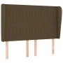 Cama box spring con colchón tela marrón oscuro 140x190 cm de , Camas y somieres - Ref: Foro24-3128120, Precio: 516,17 €, Desc...