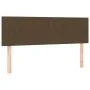 Box spring bed with dark brown fabric mattress 140x190 cm by , Beds and slatted bases - Ref: Foro24-3129868, Price: 432,24 €,...