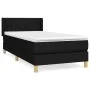 Box spring bed with black fabric mattress 80x200 cm by , Beds and slatted bases - Ref: Foro24-3130387, Price: 275,70 €, Disco...
