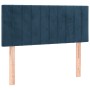Box spring bed with dark blue velvet mattress 90x200 cm by , Beds and slatted bases - Ref: Foro24-3141405, Price: 310,46 €, D...