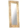 Solid mango wood mirror 110x50 cm by , Mirrors - Ref: Foro24-321637, Price: 122,04 €, Discount: %