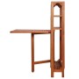 Folding 3-piece solid acacia wood bistro set by vidaXL, Garden sets - Ref: Foro24-44013, Price: 171,42 €, Discount: %