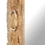 Brown hand carved mirror 110x50 cm solid mango wood by , Mirrors - Ref: Foro24-321640, Price: 125,33 €, Discount: %