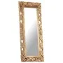 Brown hand carved mirror 110x50 cm solid mango wood by , Mirrors - Ref: Foro24-321640, Price: 125,33 €, Discount: %