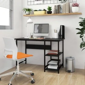 Computertisch aus MDF und schwarzem Metall, 105 x 55 x 72 cm von , Schreibtische - Ref: Foro24-20550, Preis: 74,39 €, Rabatt: %