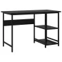 Computertisch aus MDF und schwarzem Metall, 105 x 55 x 72 cm von , Schreibtische - Ref: Foro24-20550, Preis: 74,39 €, Rabatt: %