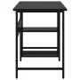 Computertisch aus MDF und schwarzem Metall, 105 x 55 x 72 cm von , Schreibtische - Ref: Foro24-20550, Preis: 74,39 €, Rabatt: %