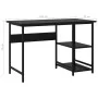 Computertisch aus MDF und schwarzem Metall, 105 x 55 x 72 cm von , Schreibtische - Ref: Foro24-20550, Preis: 74,39 €, Rabatt: %