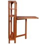 3-teiliges klappbares Bistro-Set massives Akazienholz von vidaXL, Gartensets - Ref: Foro24-44013, Preis: 171,42 €, Rabatt: %