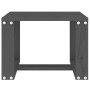 Garden side table solid gray pine wood 40x38x28.5 cm by , Garden tables - Ref: Foro24-825081, Price: 32,56 €, Discount: %