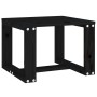 Garden side table solid black pine wood 40x38x28.5 cm by , Garden tables - Ref: Foro24-825083, Price: 29,78 €, Discount: %