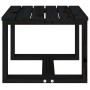 Garden side table solid black pine wood 40x38x28.5 cm by , Garden tables - Ref: Foro24-825083, Price: 29,78 €, Discount: %