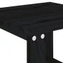 Garden side table solid black pine wood 40x38x28.5 cm by , Garden tables - Ref: Foro24-825083, Price: 28,91 €, Discount: %