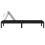 Tumbonas 2 unidades madera maciza de pino negro 199,5x60x74 cm de , Tumbonas - Ref: Foro24-825074, Precio: 159,85 €, Descuent...