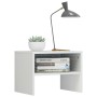 Nachttisch aus glänzend weißem Sperrholz, 40 x 30 x 30 cm von vidaXL, Nachttische - Ref: Foro24-800075, Preis: 28,74 €, Rabat...