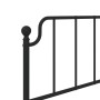 Kopfteil aus schwarzem Metall, 90 cm von , Kopf- und Fußteile - Ref: Foro24-373915, Preis: 24,20 €, Rabatt: %