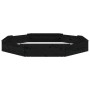 Sandbox with octagon seats solid black pine wood by , sandboxes - Ref: Foro24-825020, Price: 81,06 €, Discount: %