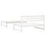 Gartenmöbel-Set 2-teilig aus massivem weißem Kiefernholz von , Modulare Sofas für den Außenbereich - Ref: Foro24-825724, Prei...