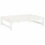 Gartenmöbel-Set 2-teilig aus massivem weißem Kiefernholz von , Modulare Sofas für den Außenbereich - Ref: Foro24-825724, Prei...