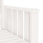 Gartenbank mit 2-Sitzer-Tisch aus massivem weißem Kiefernholz von , Gartenbänke - Ref: Foro24-825150, Preis: 164,64 €, Rabatt: %