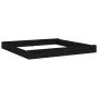 Sandbox with square seats in solid black pine wood by , sandboxes - Ref: Foro24-825048, Price: 148,78 €, Discount: %